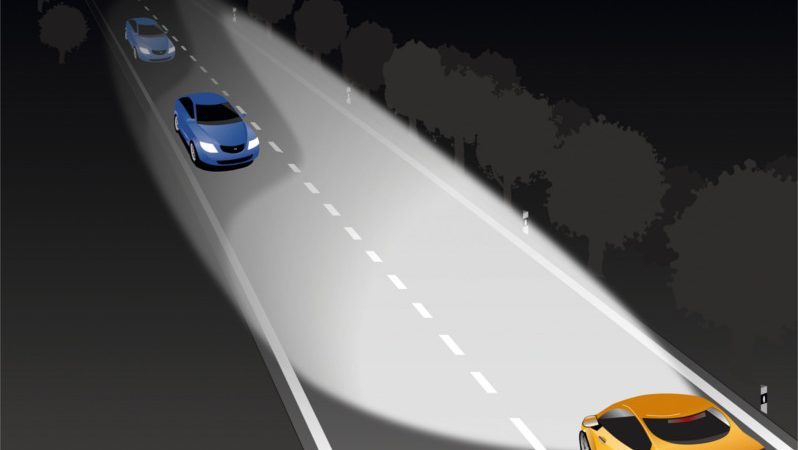 سیستم کنترل نور بالا