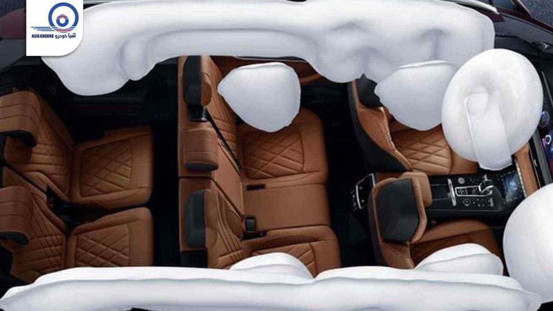 ایربگ جانبی و پرده ای