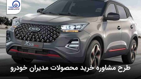 طرح مشاوره خرید محصولات مدیران خودرو