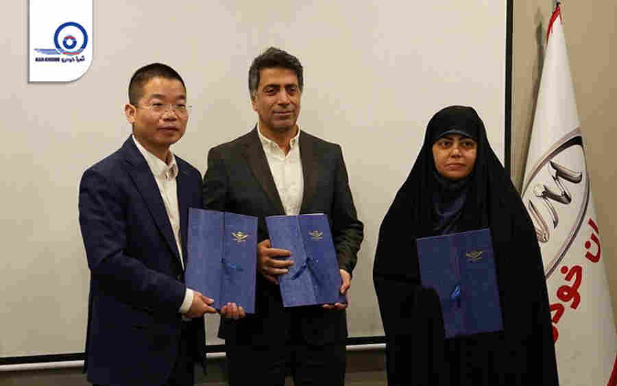 حضور مدیر عامل مدیران خودرو در قرارداد شهرداری تهران و مدیران خودرو