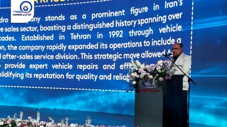 سخنرانی مدیر عامل آسیا خودرو در همایش سالیانه نمایندگی‌ های مدیران خودرو ۲۰۲۵