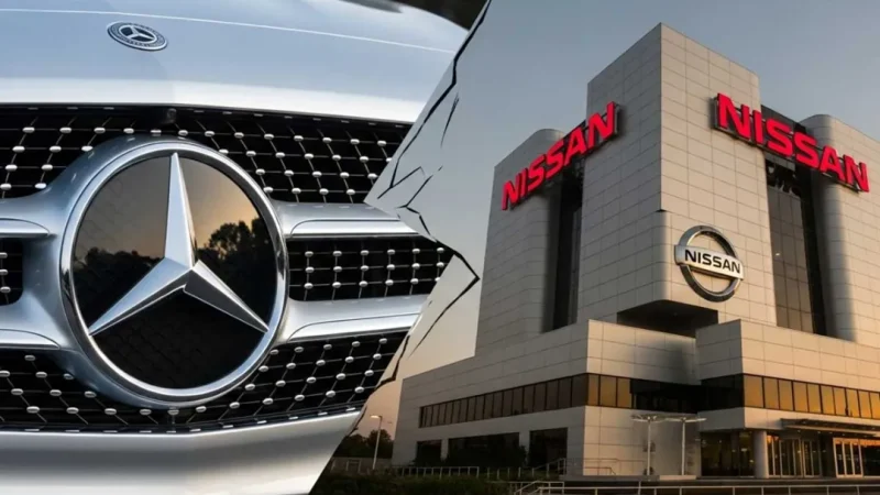 قطع همکاری مرسدس بنز با نیسان